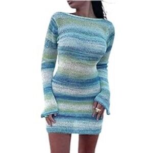 Small summer dress. Open back. Got from amazon.